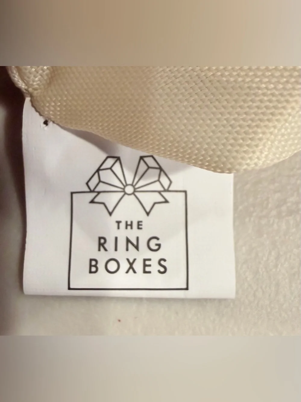 The Ring Boxes | bridal, MRS zippered cosmetic bag